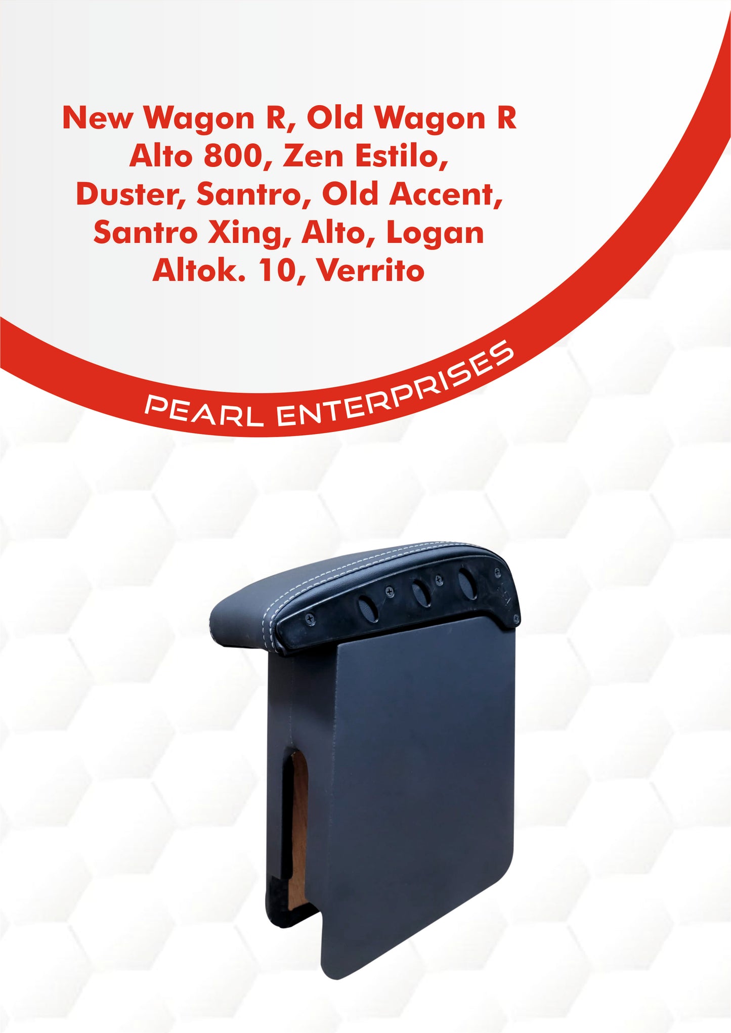Universal Exclusive Armrest – Fits Wagon R, Alto, Duster, Santro & More