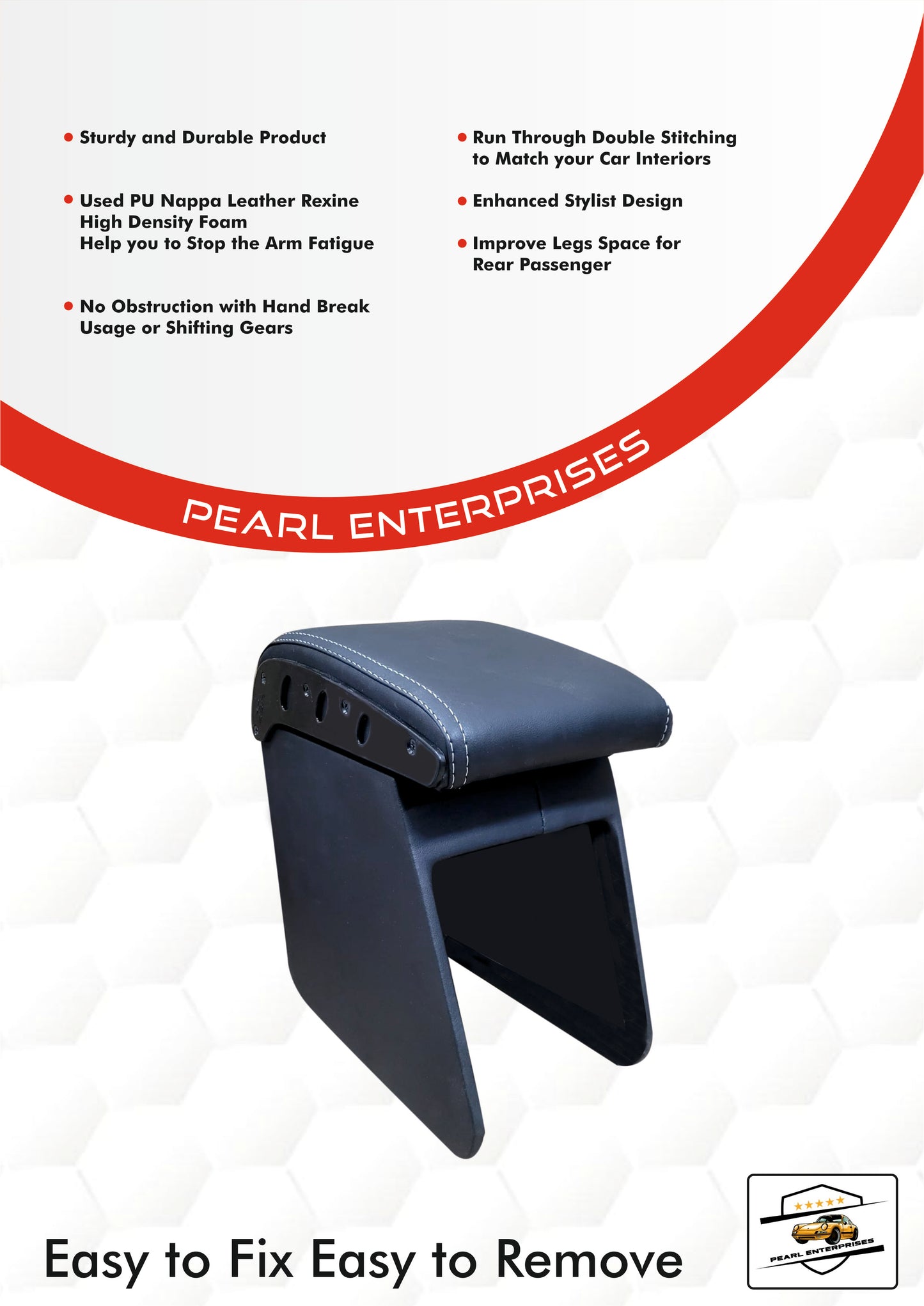 Exclusive Armrest for New Tata Nexon – Pearl Enterprises