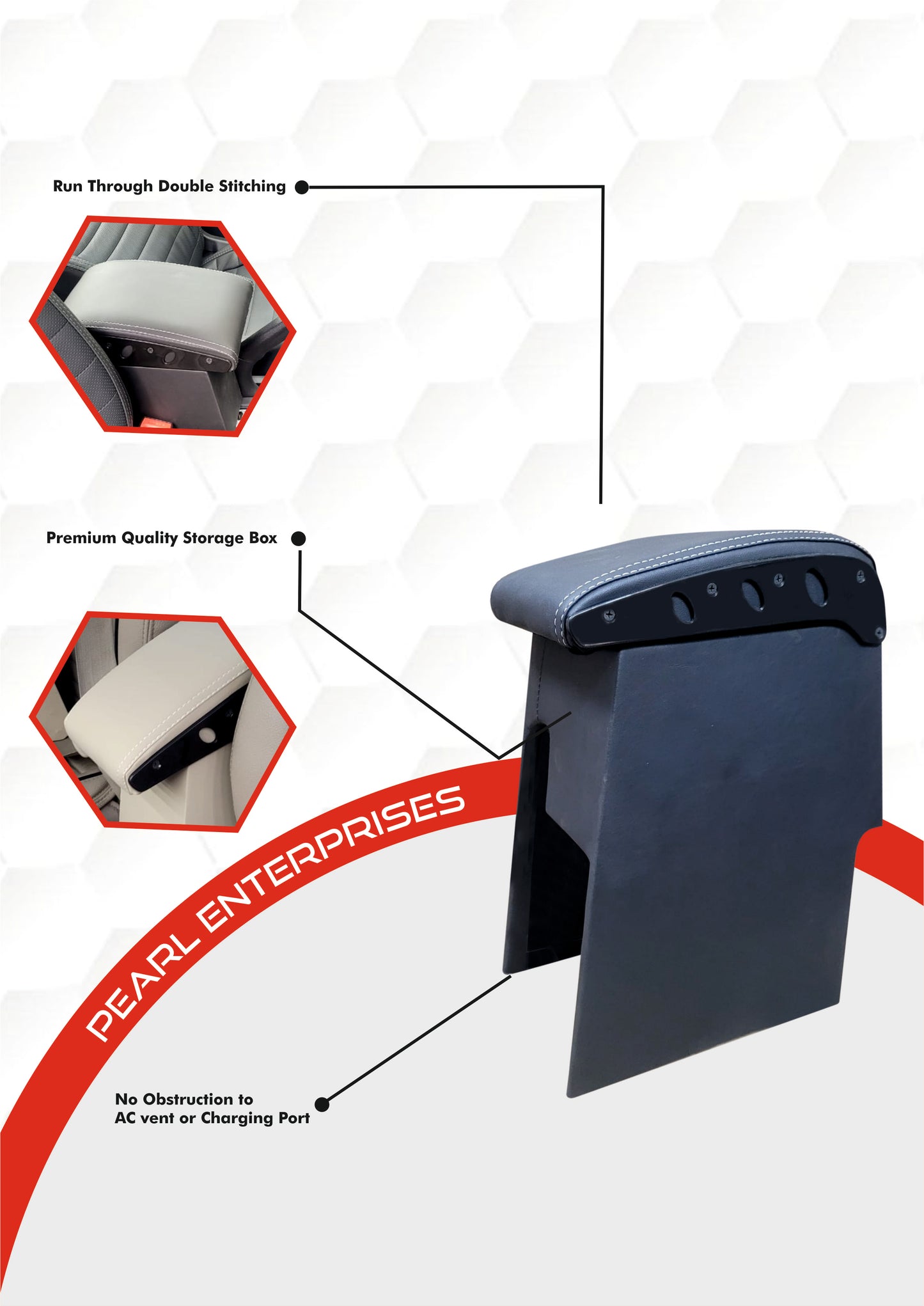 Exclusive Armrest for New Brezza 2022 – Premium Comfort Upgrade