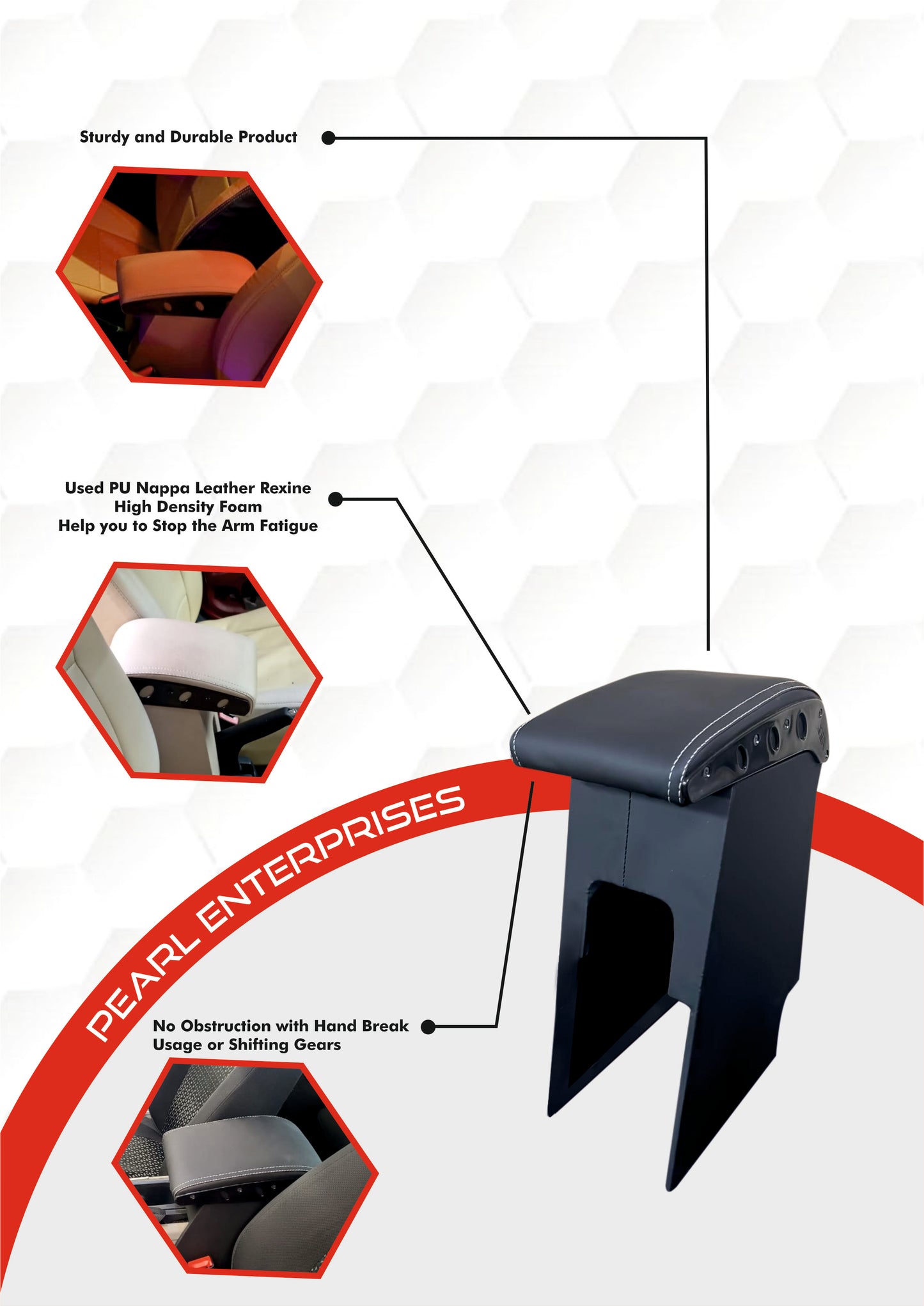 Exclusive Armrest for Mahindra Old Bolero – Custom Fit Comfort