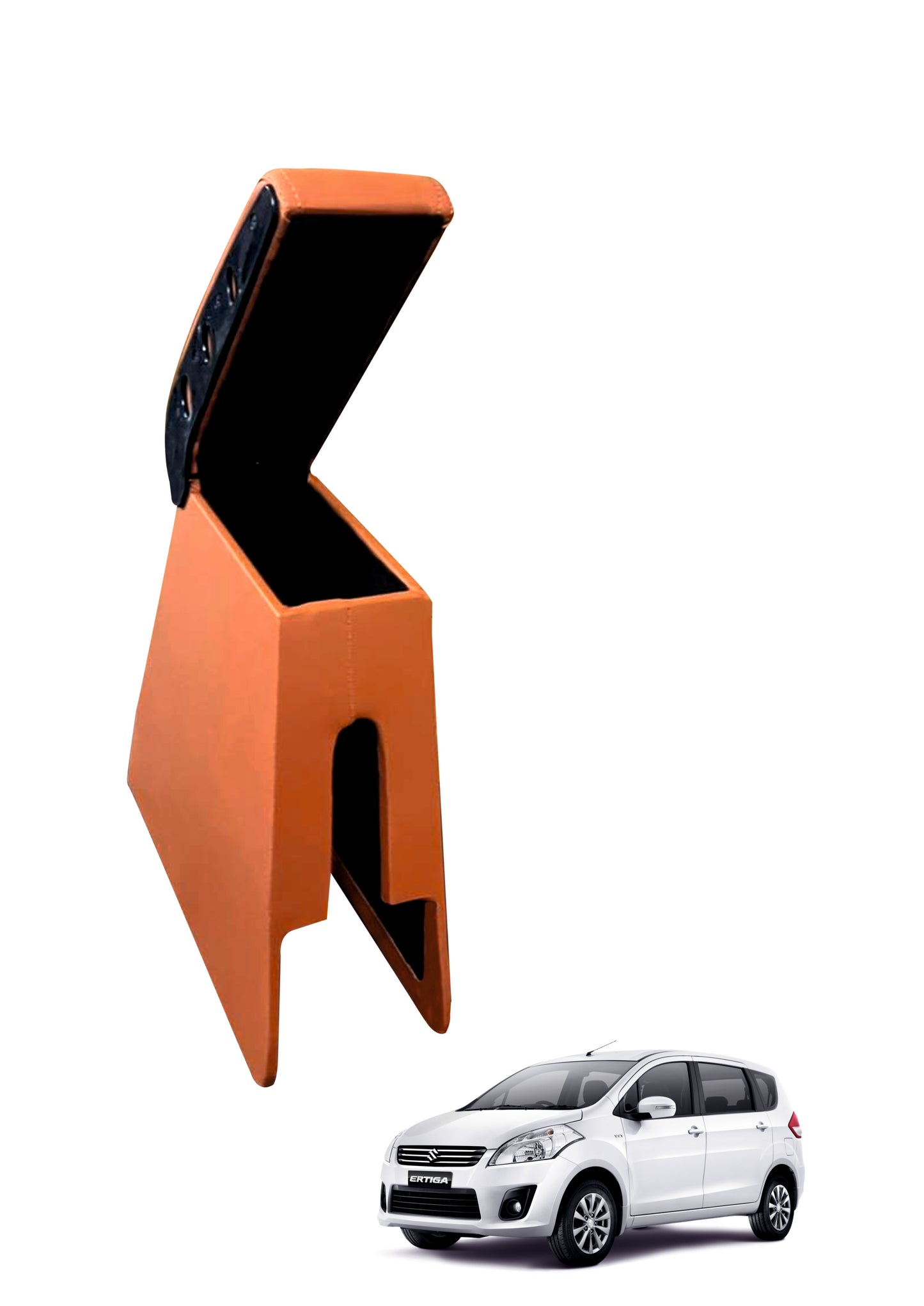 Armrest Console Wooden Box