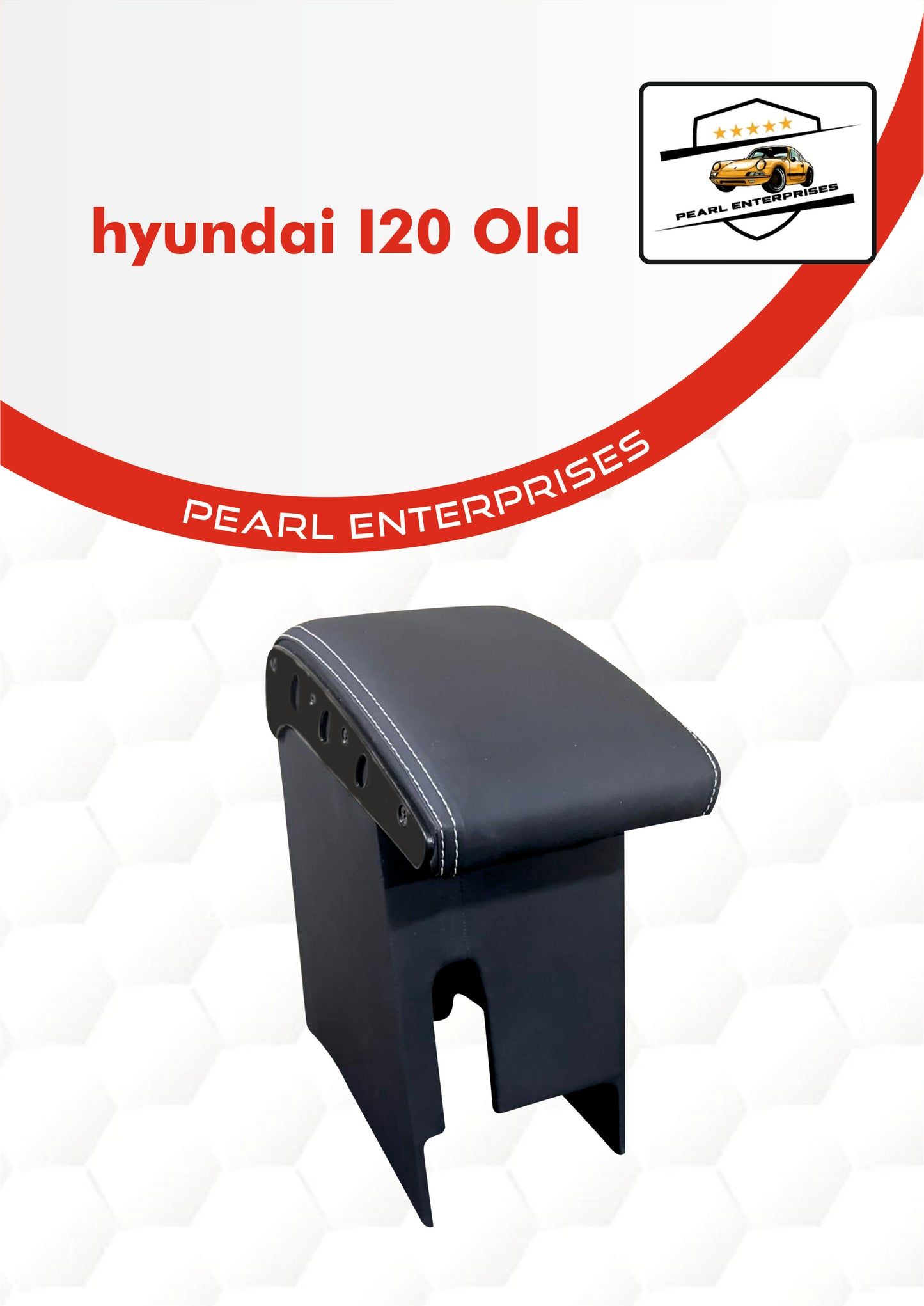 Hyundai i20 Old Model Exclusive Armrest – Premium Car Center Console with Storage & Comfort