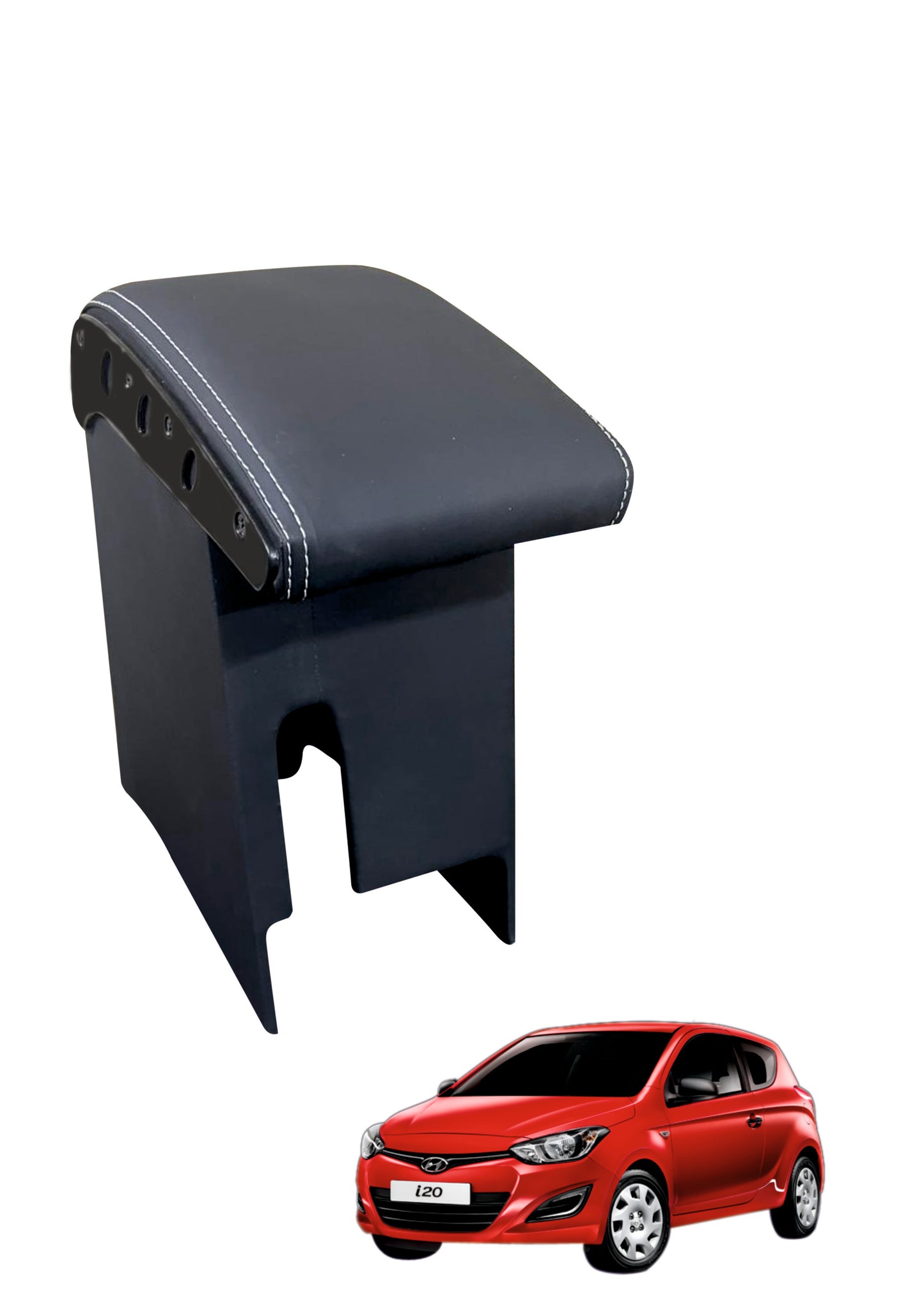 Hyundai i20 Old Model Exclusive Armrest – Premium Car Center Console with Storage & Comfort