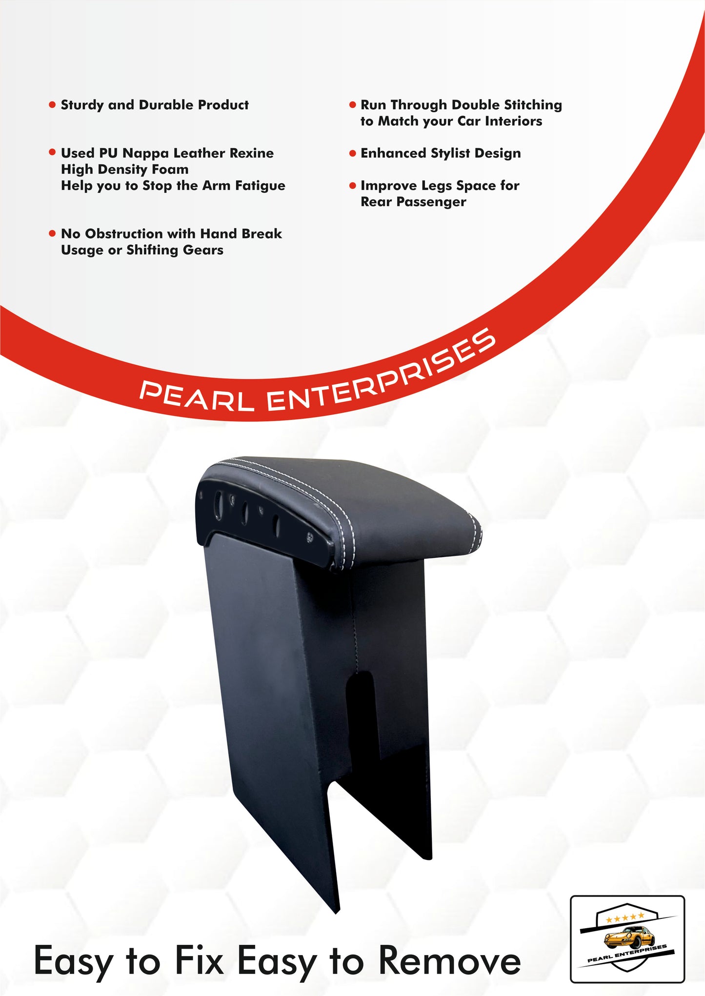 Renault Pulse, Nissan Micra & Nissan Sunny Exclusive Armrest – Premium Center Console with Storage & Comfort