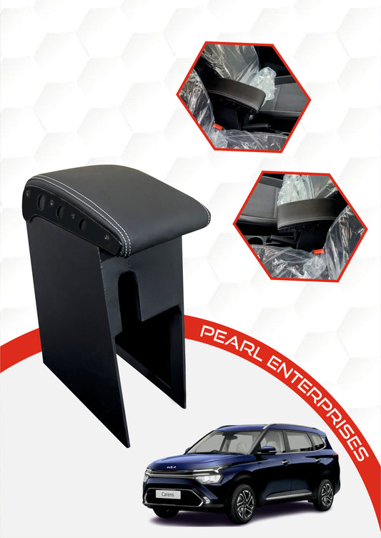 Kia Carens Exclusive Armrest – Premium Comfort (Black)