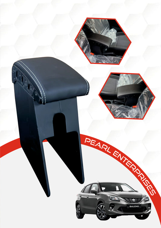 Armrest Console for Nexa Baleno – Available in Black, Tan & Beige | Pearl Enterprises