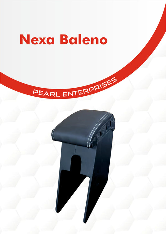 Armrest Console for Nexa Baleno – Available in Black, Tan & Beige | Pearl Enterprises