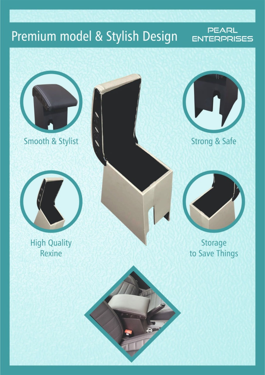 Hyundai i20 Old Model Exclusive Armrest – Premium Car Center Console with Storage & Comfort