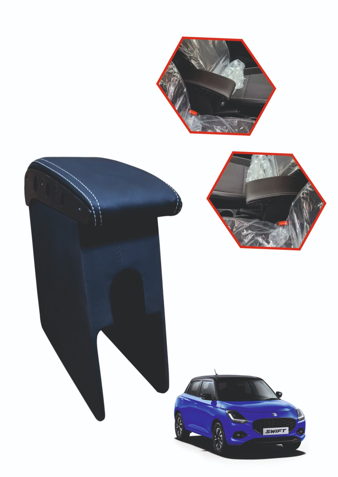 Car Armrest Console for Maruti Suzuki New Swift & Celerio – Pearl Enterprises