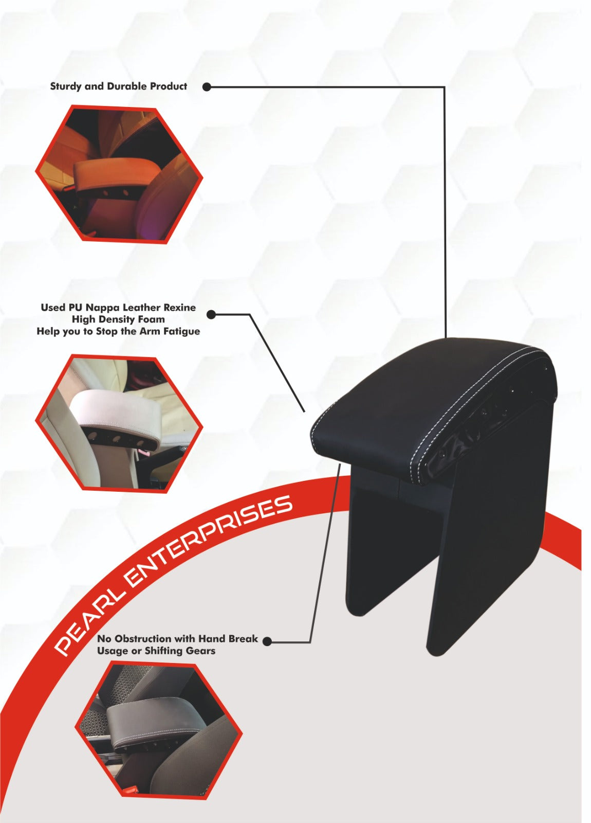 Car Armrest Console for Skoda Kushaq – Pearl Enterprises