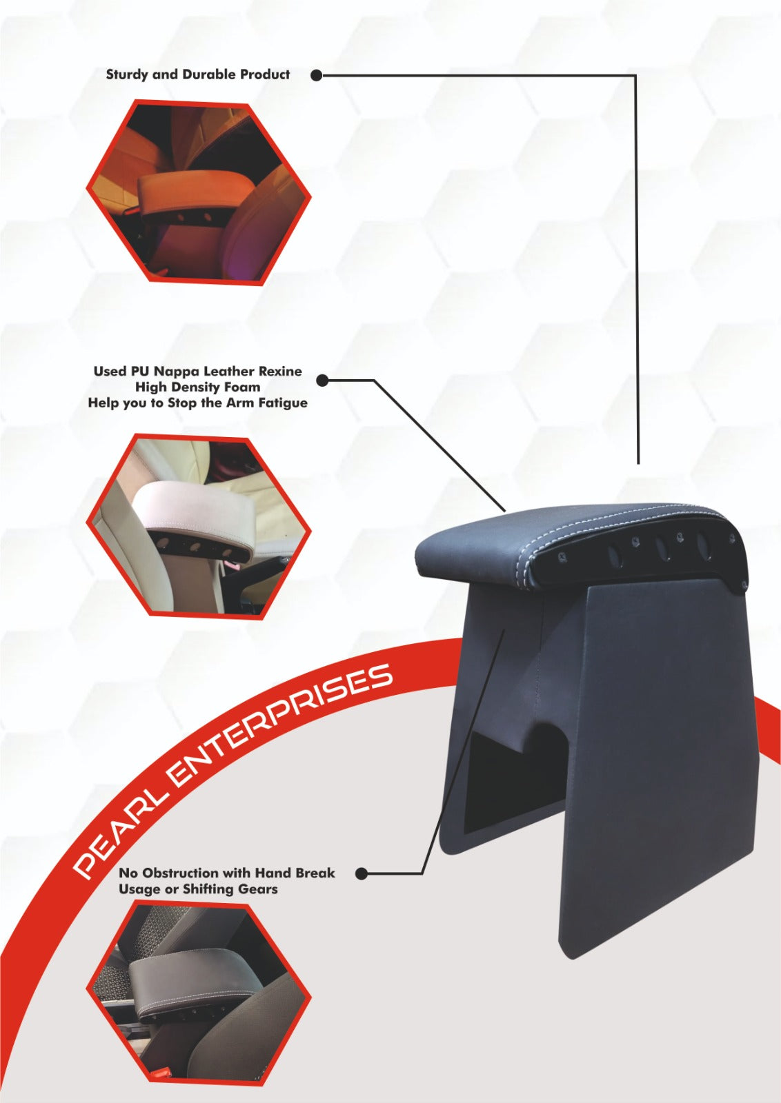 Exclusive Armrest for Nissan Magnite – Pearl Enterprises