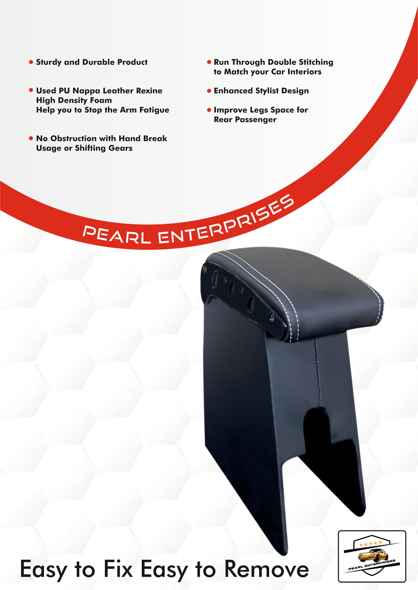 Exclusive Armrest for Maruti Suzuki Dzire AC Models – Pearl Enterprises