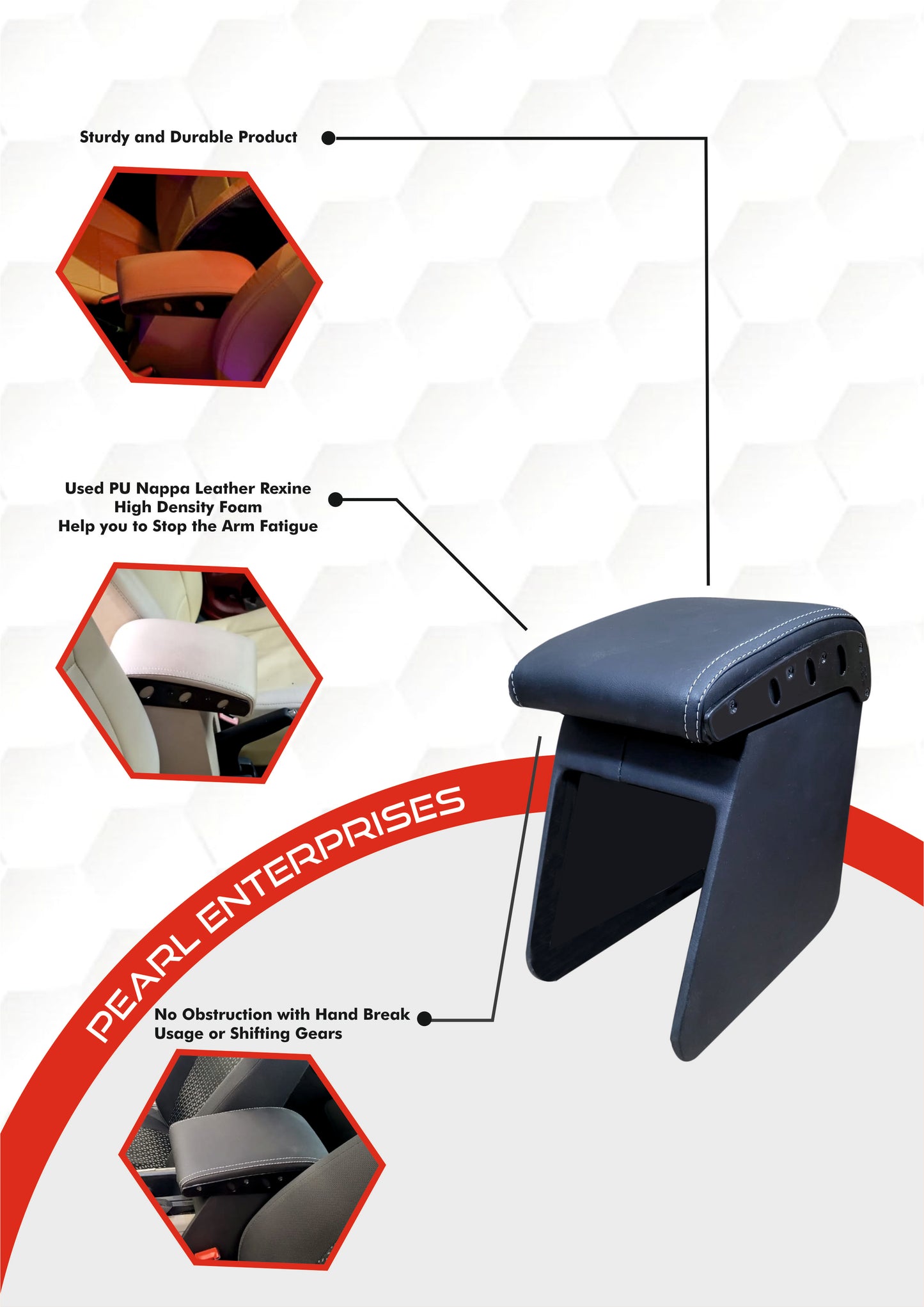 Exclusive Armrest for New Tata Nexon – Pearl Enterprises