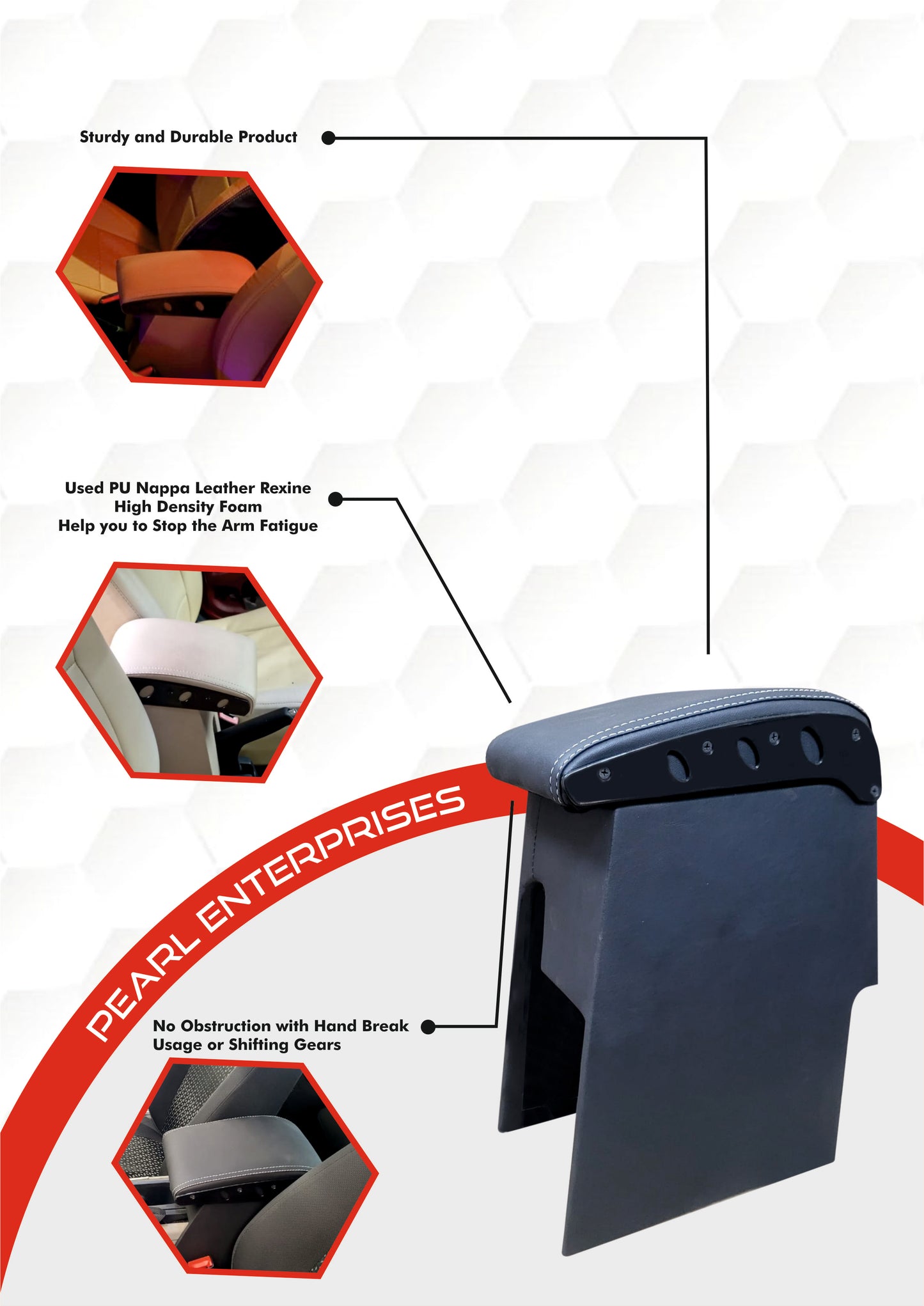 Exclusive Armrest for New Brezza 2022 – Premium Comfort Upgrade