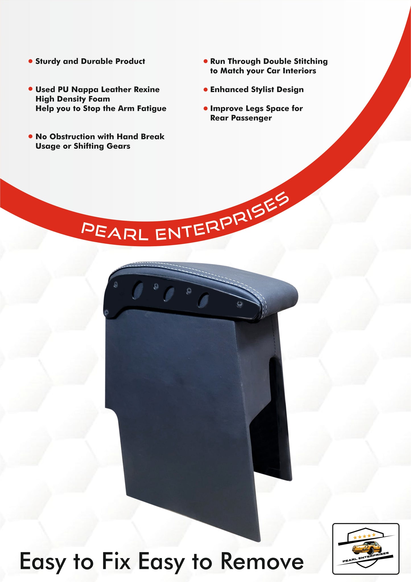 Exclusive Armrest for New Brezza 2022 – Premium Comfort Upgrade