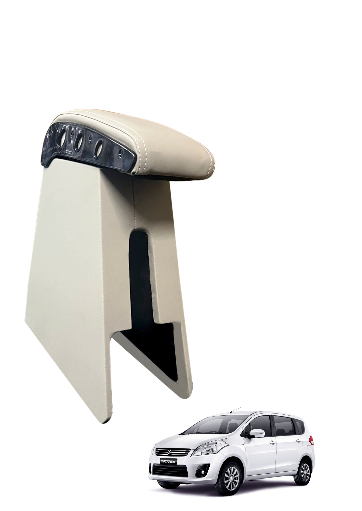 Armrest Console Wooden Box