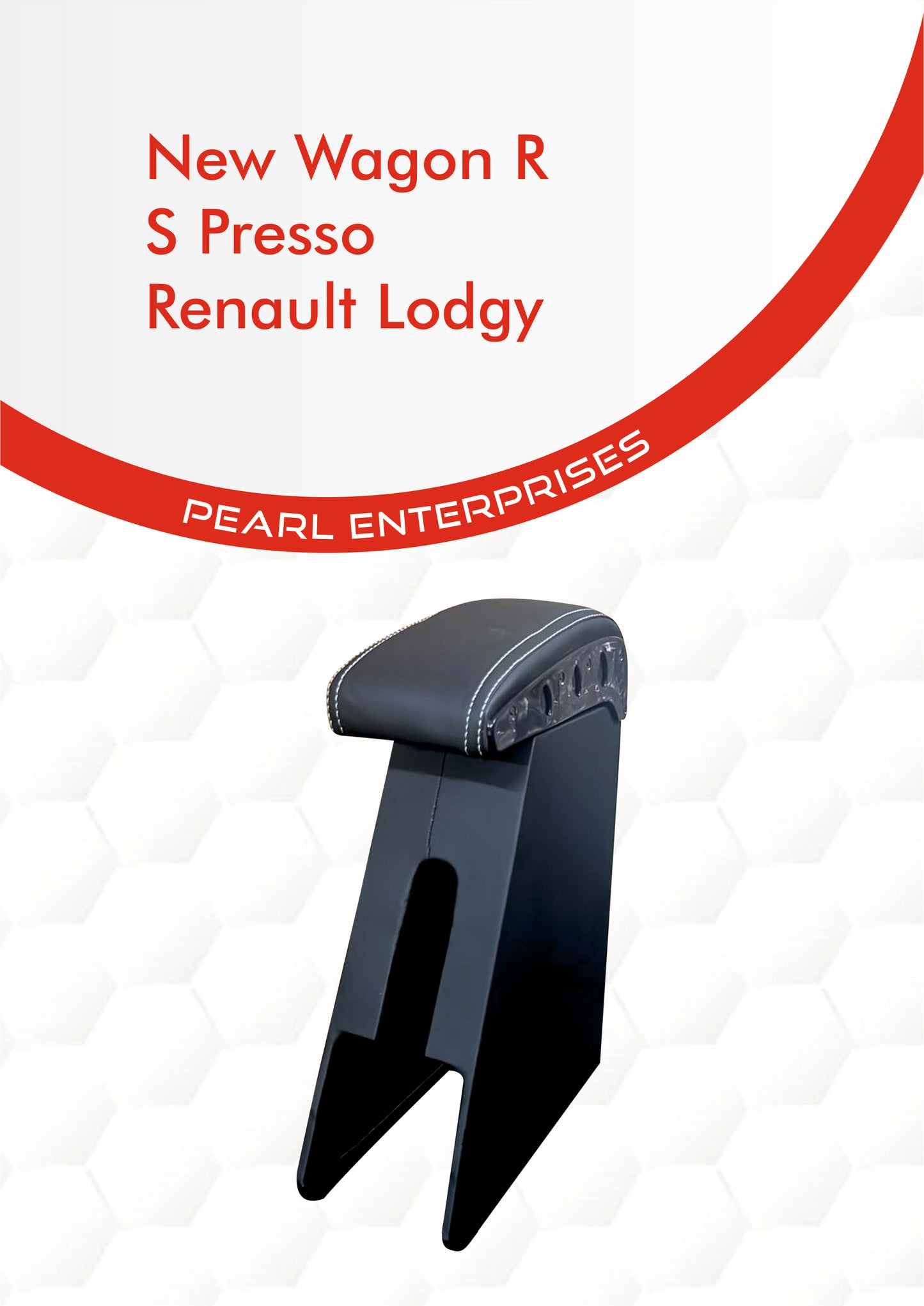 Universal Car Armrest for New Wagon R, S Presso, Renault Lodgy – Available in 3 Colors