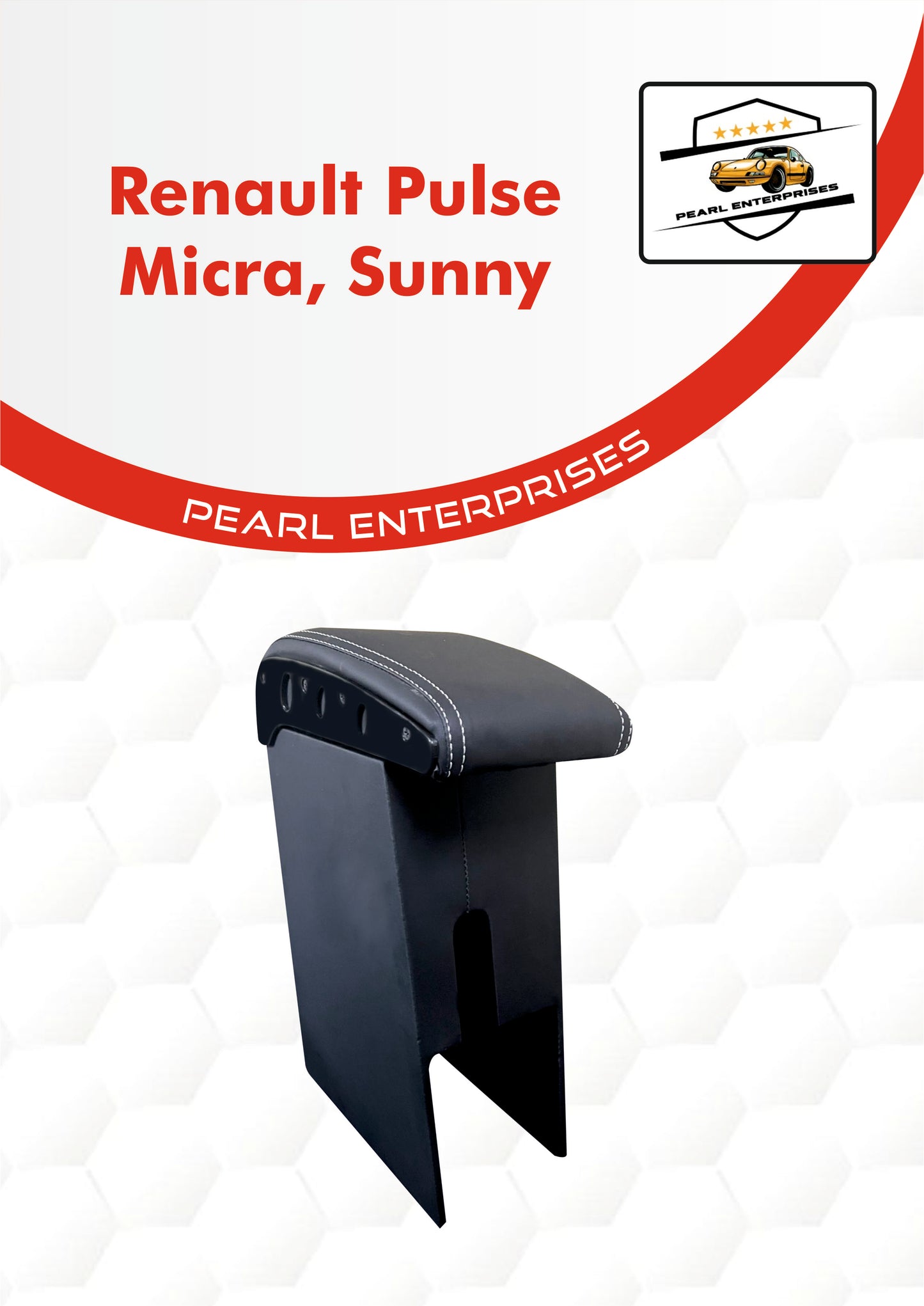 Renault Pulse, Nissan Micra & Nissan Sunny Exclusive Armrest – Premium Center Console with Storage & Comfort