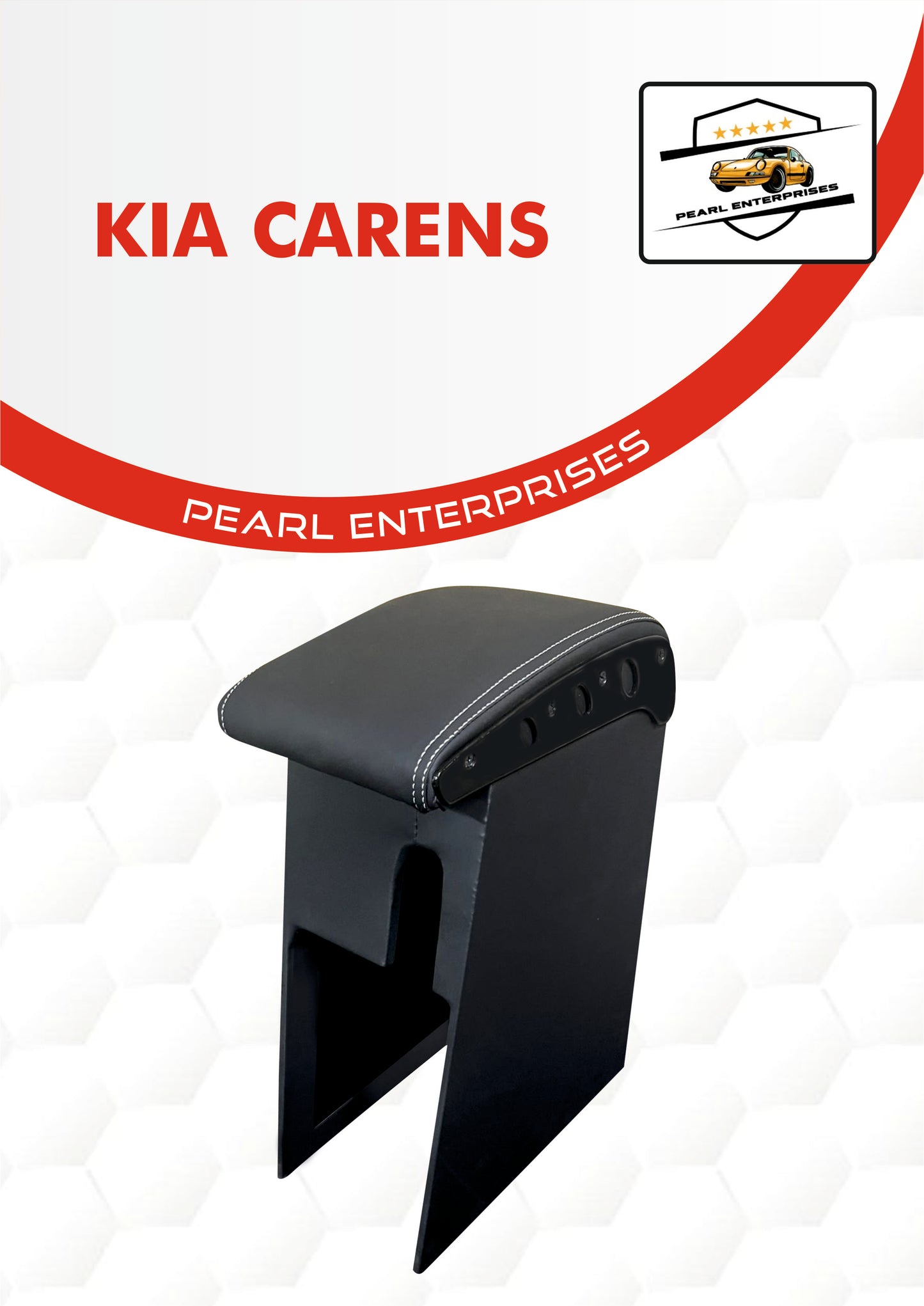 Kia Carens Exclusive Armrest – Premium Comfort (Black)