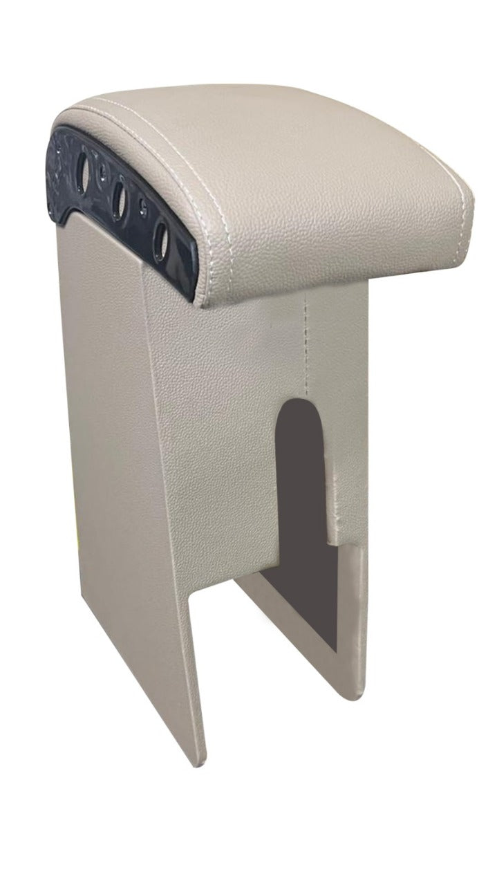 Premium Armrest Console for TATA Punch – Customizable in Tan, Beige & Black