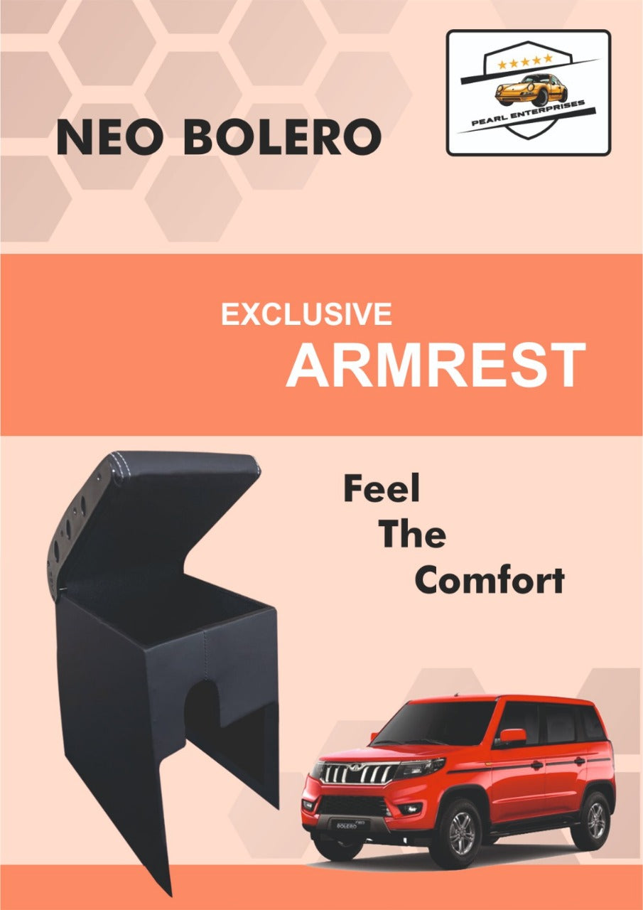 Neo Bolero Armrest – Custom Fit Center Console with Storage | Pearl Enterprises