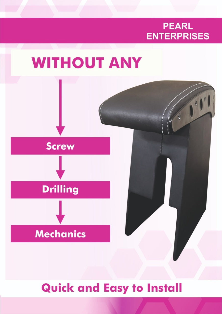 Armrest for New Hyundai Aura, Exter & Santro – Custom Fit Comfort by Pearl Enterprises