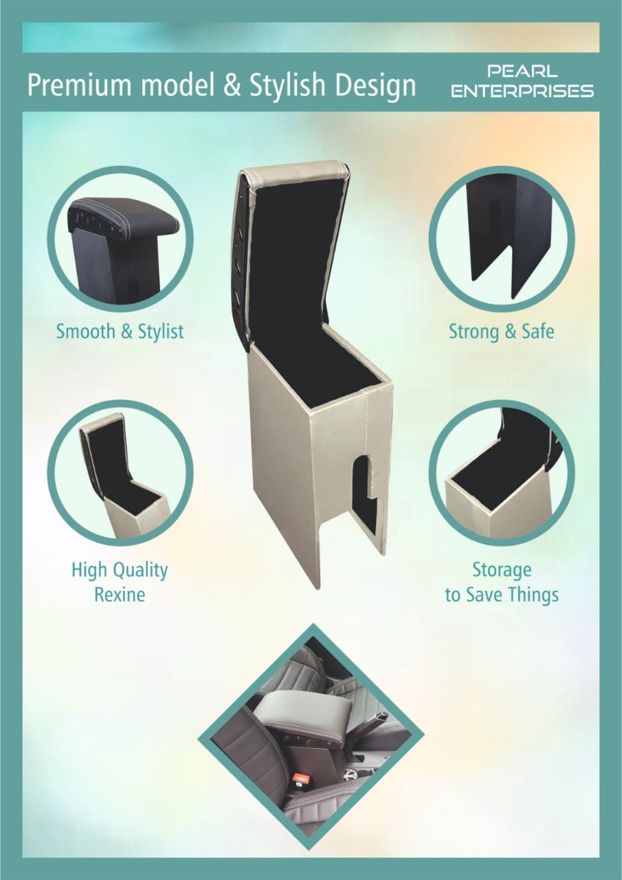 Renault Pulse, Nissan Micra & Nissan Sunny Exclusive Armrest – Premium Center Console with Storage & Comfort