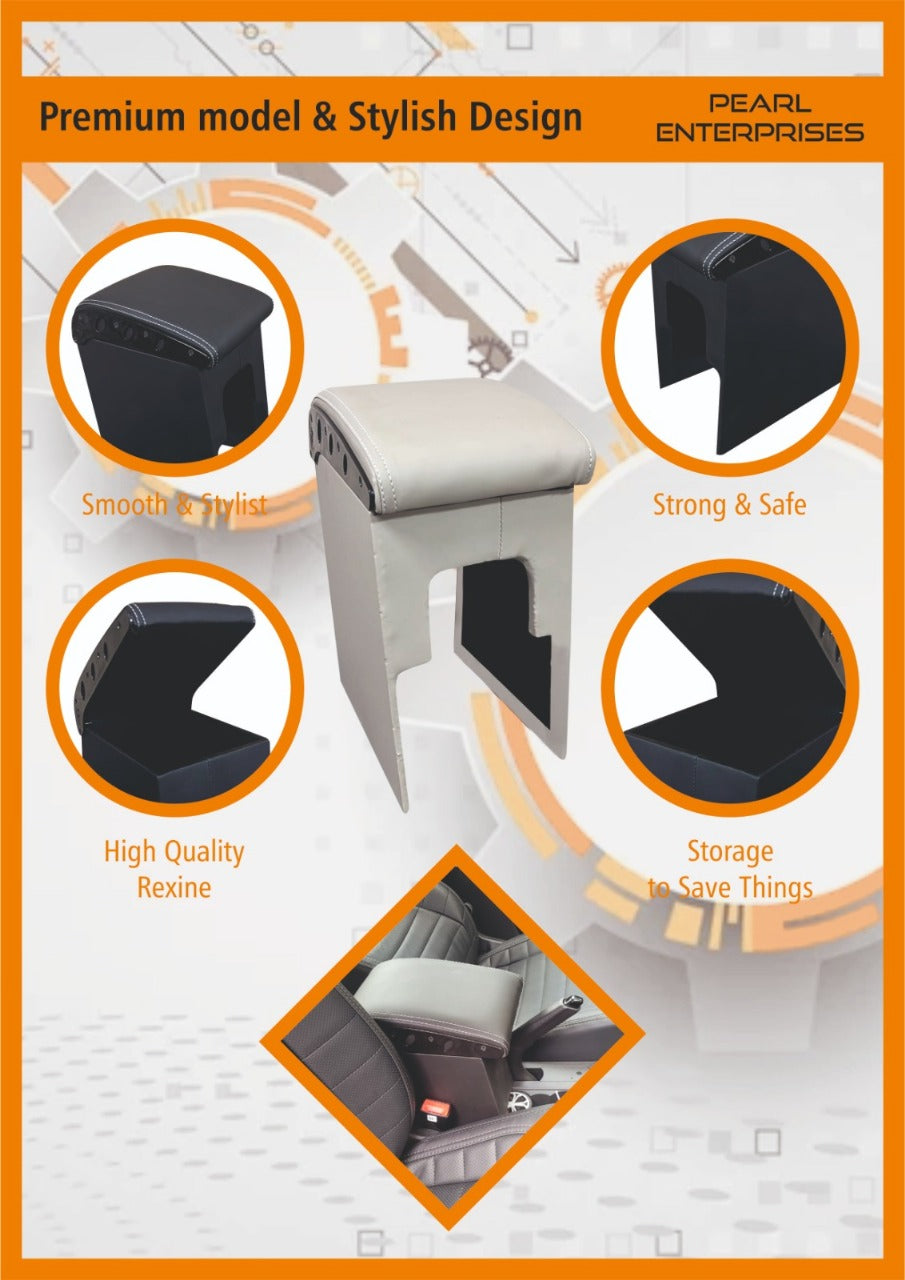 Mahindra Xylo Exclusive Armrest – Premium Comfort (Black & Beige)