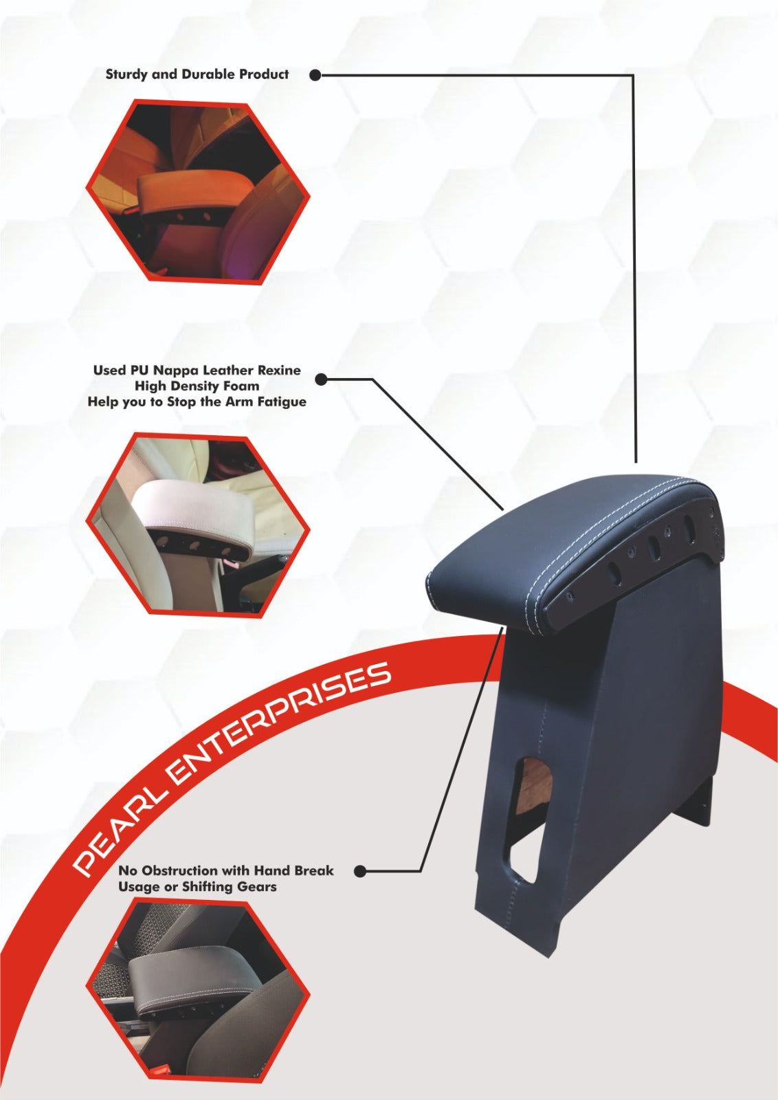 Toyota Etios Liva Exclusive Armrest – Stylish Comfort & Utility