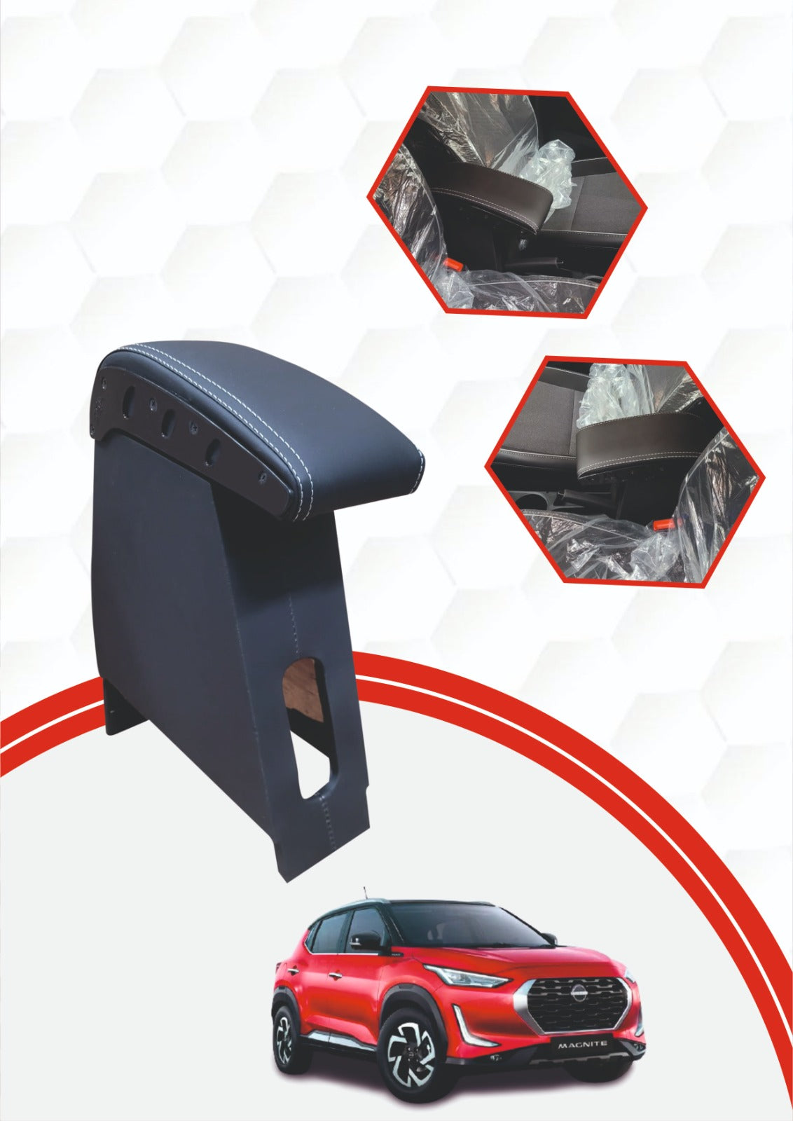 Toyota Etios Liva Exclusive Armrest – Stylish Comfort & Utility